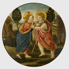 Christ Child with the Infant St. John the Baptist by Anonymous