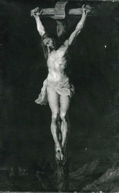 Christ on the cross by Anton Kisser