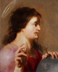 Christ Salvator Mundi by Cornelius van Poelenburgh