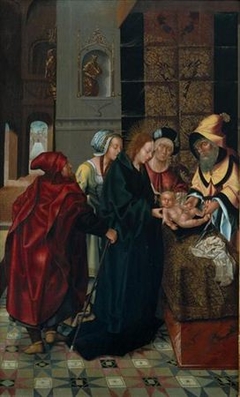 Circumcision of the Polyptych of the Main Chapel of the Cathedral of Viseu by Grão Vasco