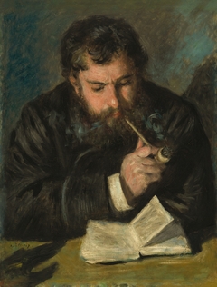 Claude Monet by Auguste Renoir