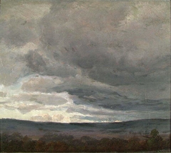 Cloud Study by Johan Christian Dahl