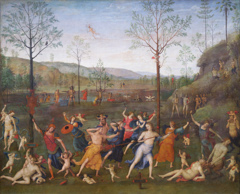 Combat of Love and Chastity by Pietro Perugino