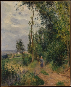 Côte des Grouettes, near Pontoise by Camille Pissarro