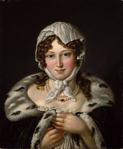 Dameportrett, Signora Contessa di Mollinasko by Jacob Munch