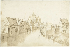 De kerk van Onze-Lieve-Vrouw-over-de-Dijle, te Mechelen by Unknown Artist