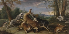 Deer Hunt by Frans Snyders