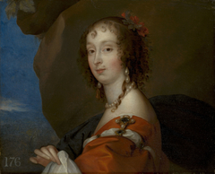 Diana Russell, Countess of Bradford (1624-95) by Attributed to Remigius van Leemput