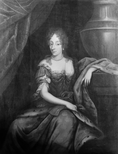 Dronning Charlotte Amalie (knæstykke) by Jacques d'Agar