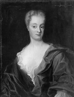 Elisabet Buchholtz (1692-1729), married to 1. silk dyer Arnold Ziese, 2. artist Lukas von Breda t.E. by Lucas von Breda