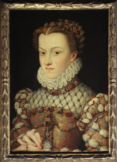 Elisabeth of Austria by François Clouet