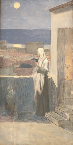 Étude pour sainte Geneviève veillant sur Paris by Pierre Puvis de Chavannes