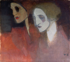 Factory Workers on the Way to Work by Helene Schjerfbeck