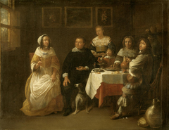 Family gathering by François Duchatel