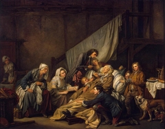 Filial Piety (The Paralytic) by Jean-Baptiste Greuze