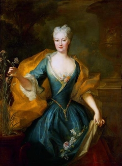 Friederike Charlotte Fürstin Lubomirska (1701-1755) by Louis de Silvestre