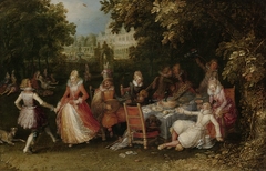 Garden Party (Fête Champêtre) by David Vinckboons