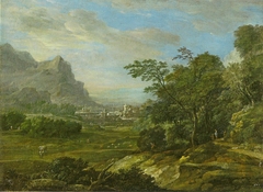 Gebirgslandschaft by Eglon van der Neer