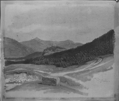Gebirgslandschaft (zugeschrieben) by Carl Spitzweg