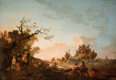 Hampstead Heath, Summer by Philip James de Loutherbourg