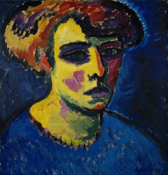 Head of a Woman by Alexej von Jawlensky