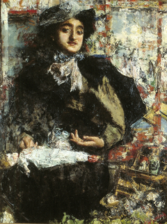 In de speelgoedwinkel by Antonio Mancini