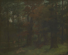 In the Forest by Gustave Courbet