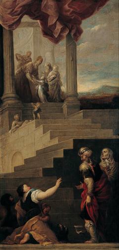 Introduction of the Virgin in the Temple by Juan de Sevilla Romero