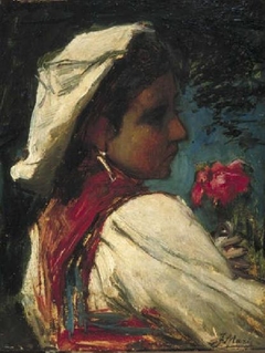 Italian Girl by Jacob Maris