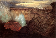 Kilauea Caldera by Ernest William Christmas