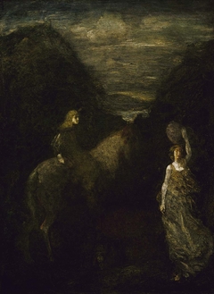 King Cophetua and the Beggar Maid by Albert Pinkham Ryder