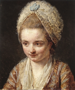 La Coiffe blanche by Nicolas Bernard Lépicié