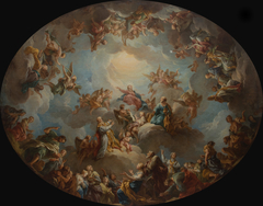 La Glorification de la Vierge by François Lemoyne