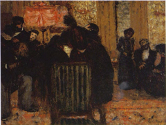 La soirée musicale by Édouard Vuillard