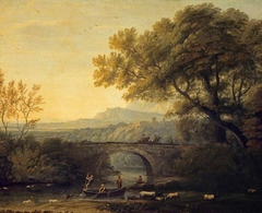 Landscape with a Bridge by Claude Lorrain