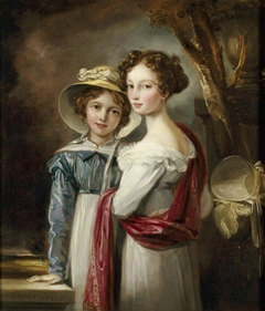 Laura May Elton (1811-1848) and Julia Elizabeth Elton (1807-1881) by Thomas Barker