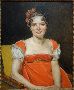 Laure-Emilie-Felicite David, La Baronne Meunier by Jacques-Louis David