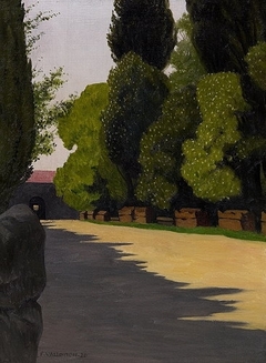 Les Alyscamps, Morning Sun by Félix Vallotton