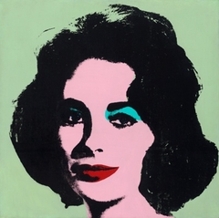 Liz #3 (Early Colored Liz) by Andy Warhol