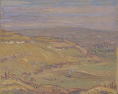 Lorette Ridge (Study) 1918 by A Y Jackson