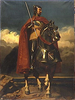 Louis de Champagne, comte de Sancerre, connétable de France en 1397 by Jules-Claude Ziegler