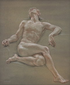 Male Nude NM32 by Paul Cadmus