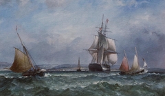 'Man of War' - Sailing Ships by James Harris