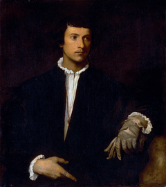 Man with a Glove by Titian