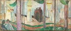 Meeting on the Beach by Edvard Munch