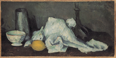 Milk-Jug and Lemon by Paul Cézanne