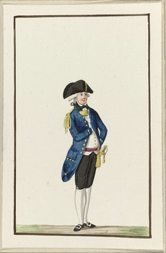 Montering van de schutterij van 's-Gravenhage, ca. 1787 by Unknown Artist