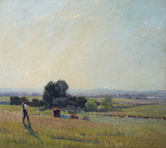 Morning light by Elioth Gruner