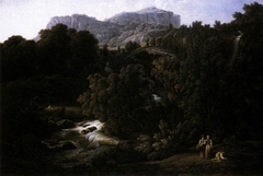 Mountain Scene by Joseph Anton Koch