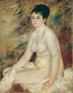 Nach dem Bade by Auguste Renoir